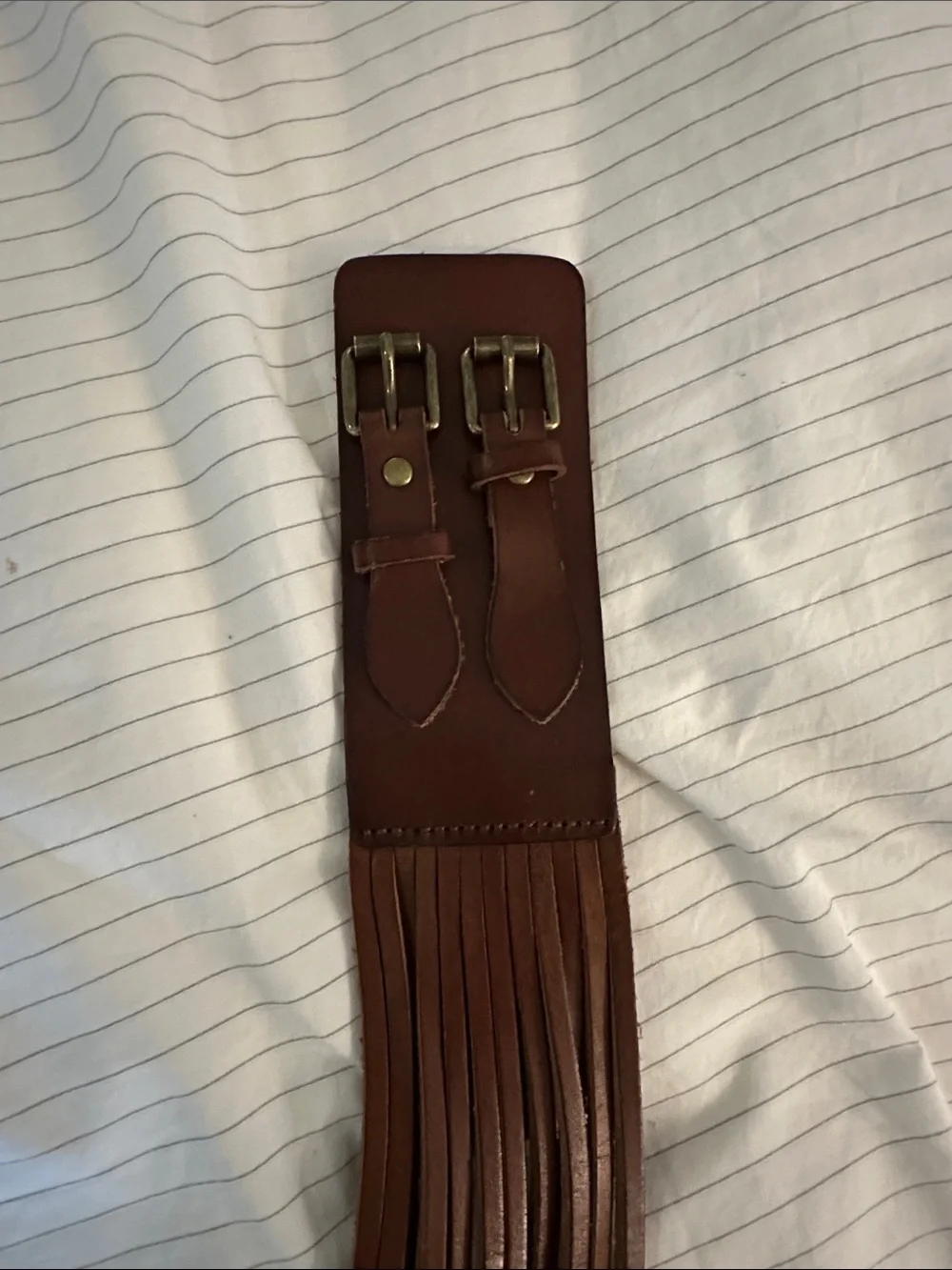 J. Crew wide brown